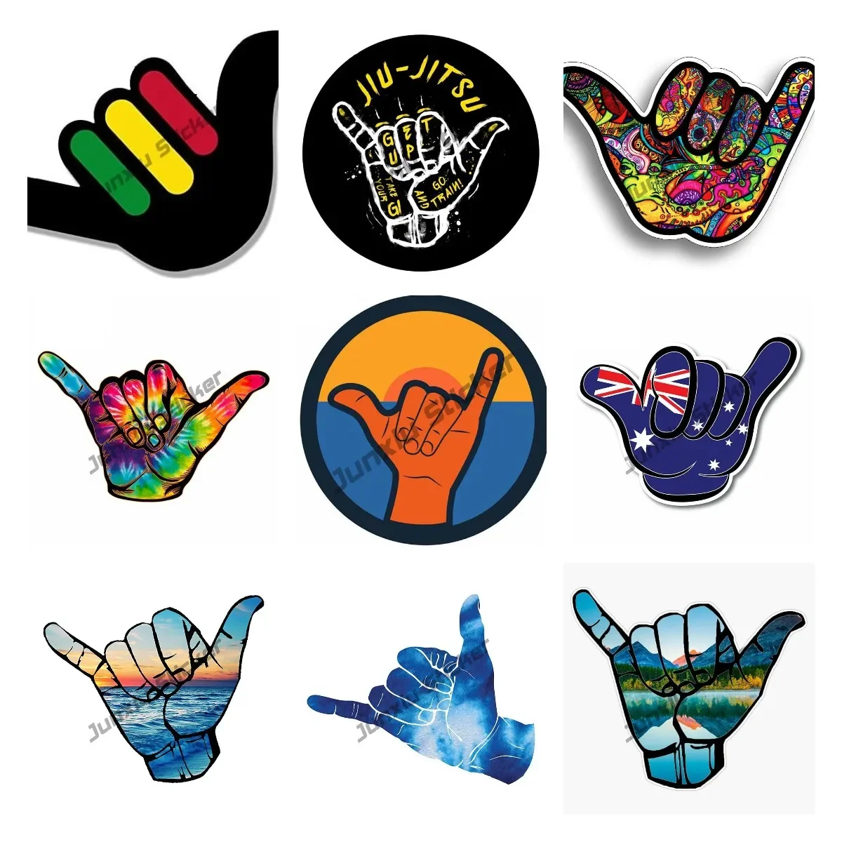 Laptop Accessories Logo - 느슨한 산 해변 서핑 하와이 애니메이션