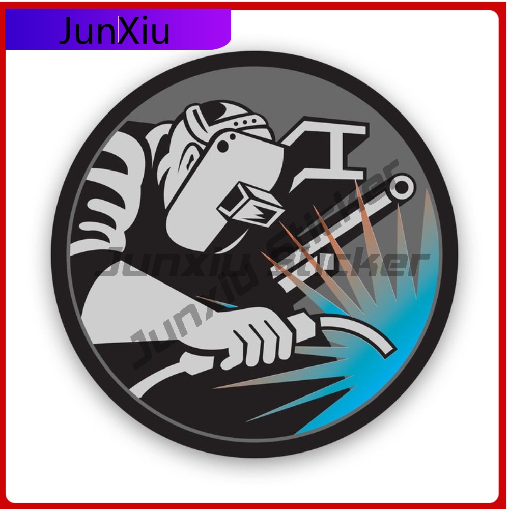 Laptop Accessories Logo - 용접공 로고 스티커 태양에 강한 변색