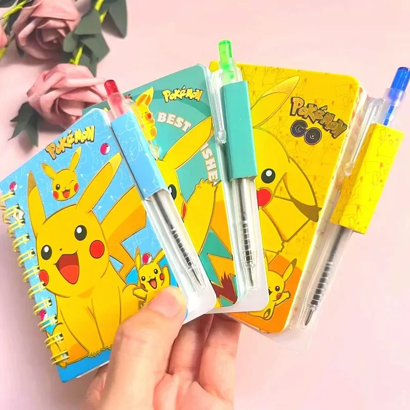 Laptop Accessories Girls - 펜 세트가 포함된 포켓몬 피카츄 노트,