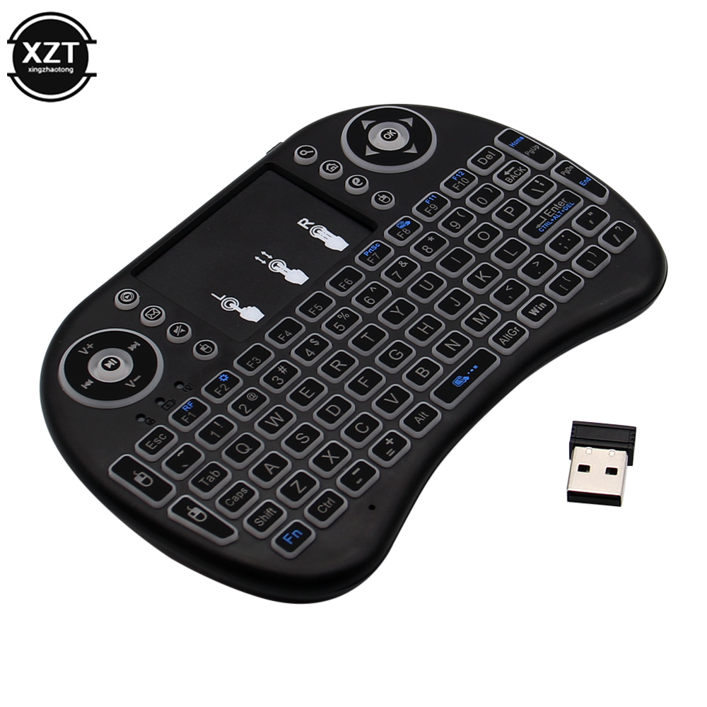 Mini Wireless Mouse - 백라이트 에어 마우스 원격 터치패드, 안드로이드