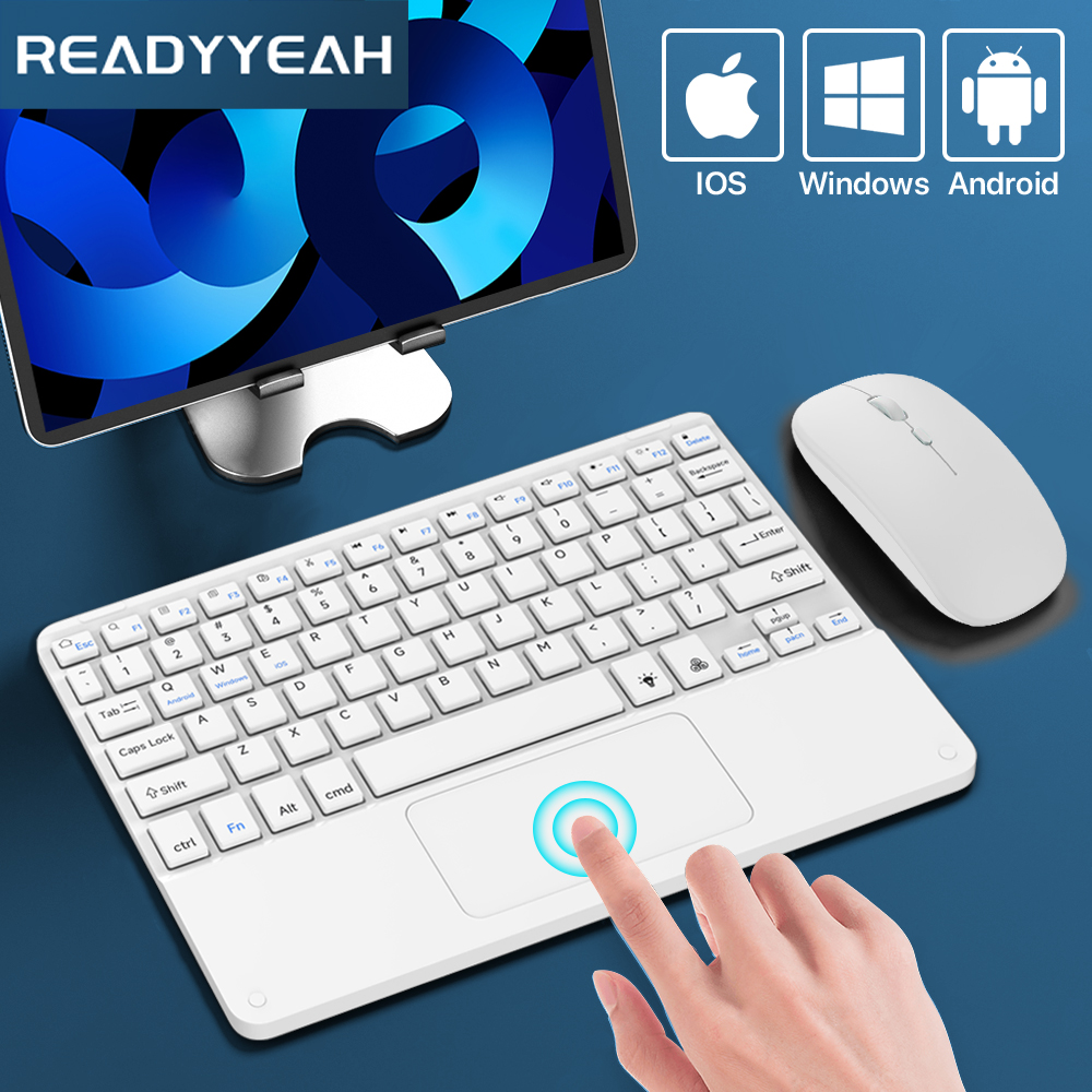 Mini Wireless Mouse - 터치패드 무선 키보드 및 마우스 iOS용