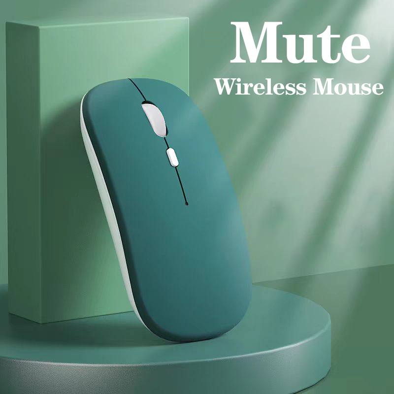 Mini Wireless Mouse - 무음 Bluetooth 호환 마우스 컴퓨터 노트북