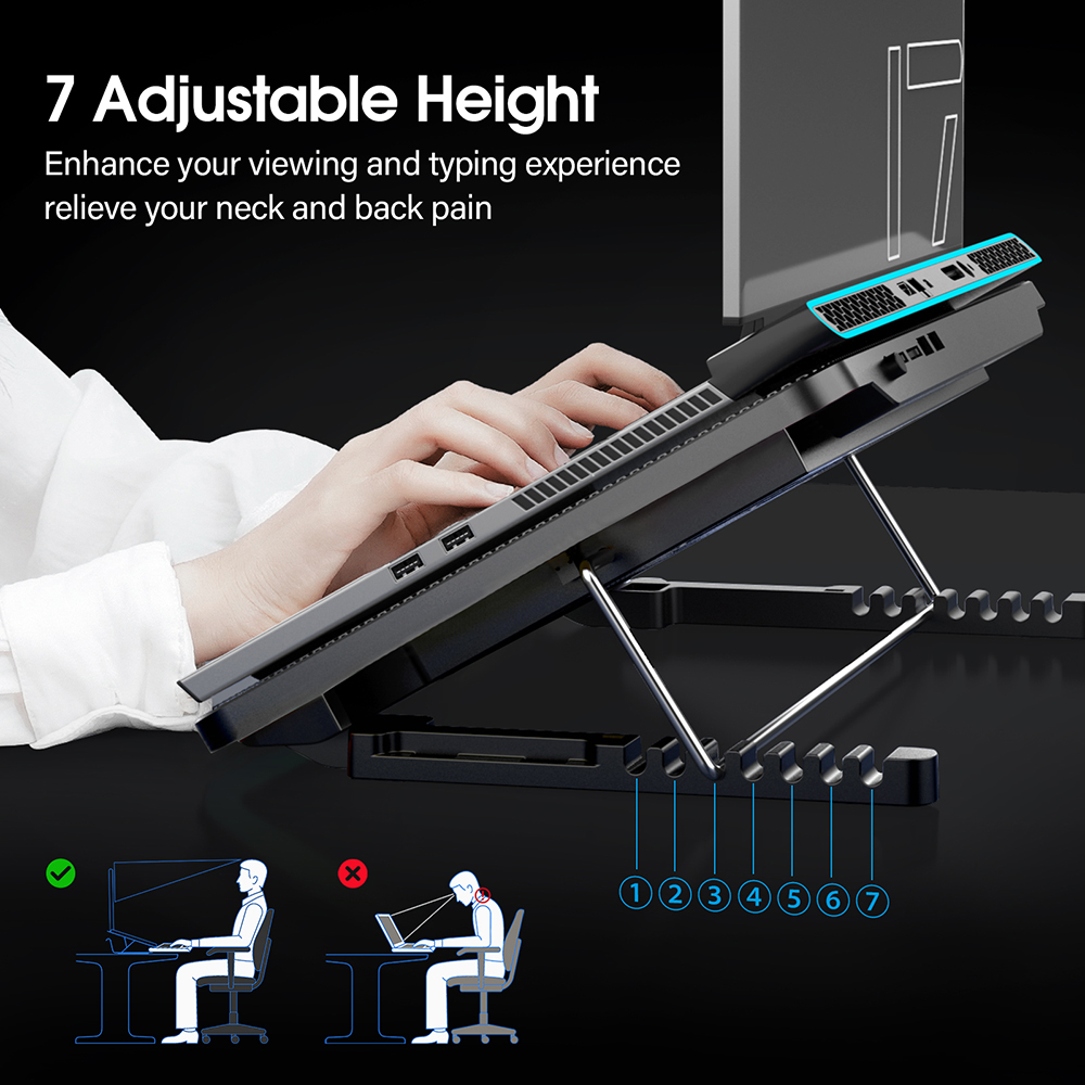 Coolcold 15.6-17.3인치 노트북 냉각 패드 - Laptop Accessories Cooling Pad 리뷰 및 가격