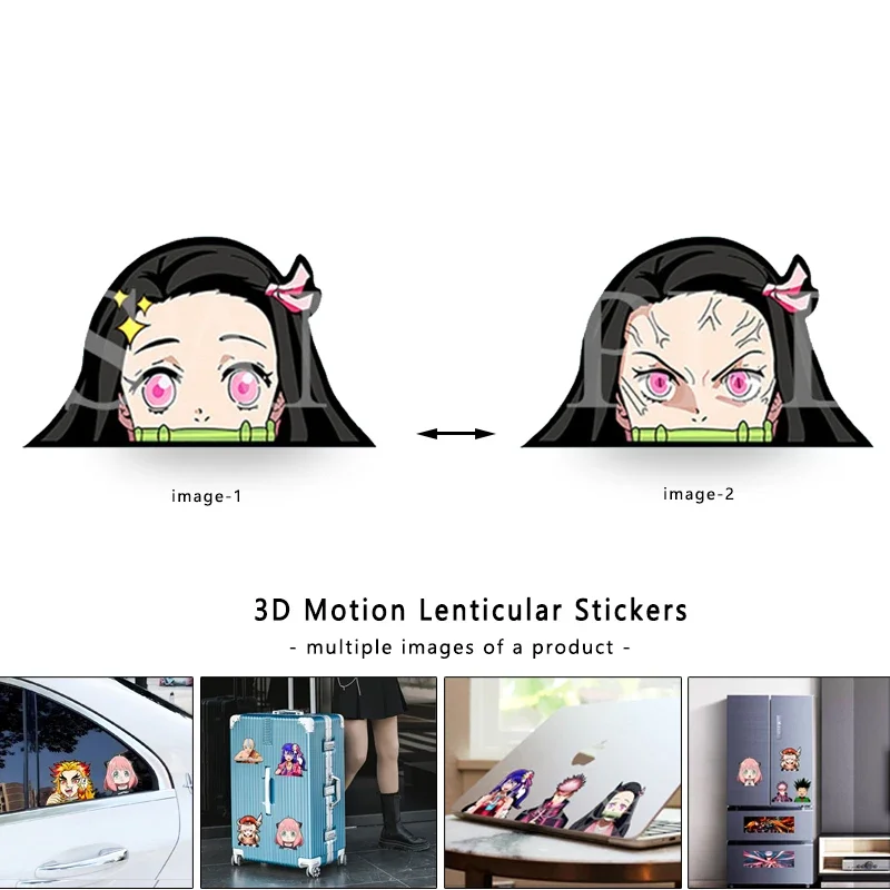 Kamado Nezuko 악마 슬레이어 3D 렌즈 애니 - Laptop Accessories Kids 리뷰 및 가격