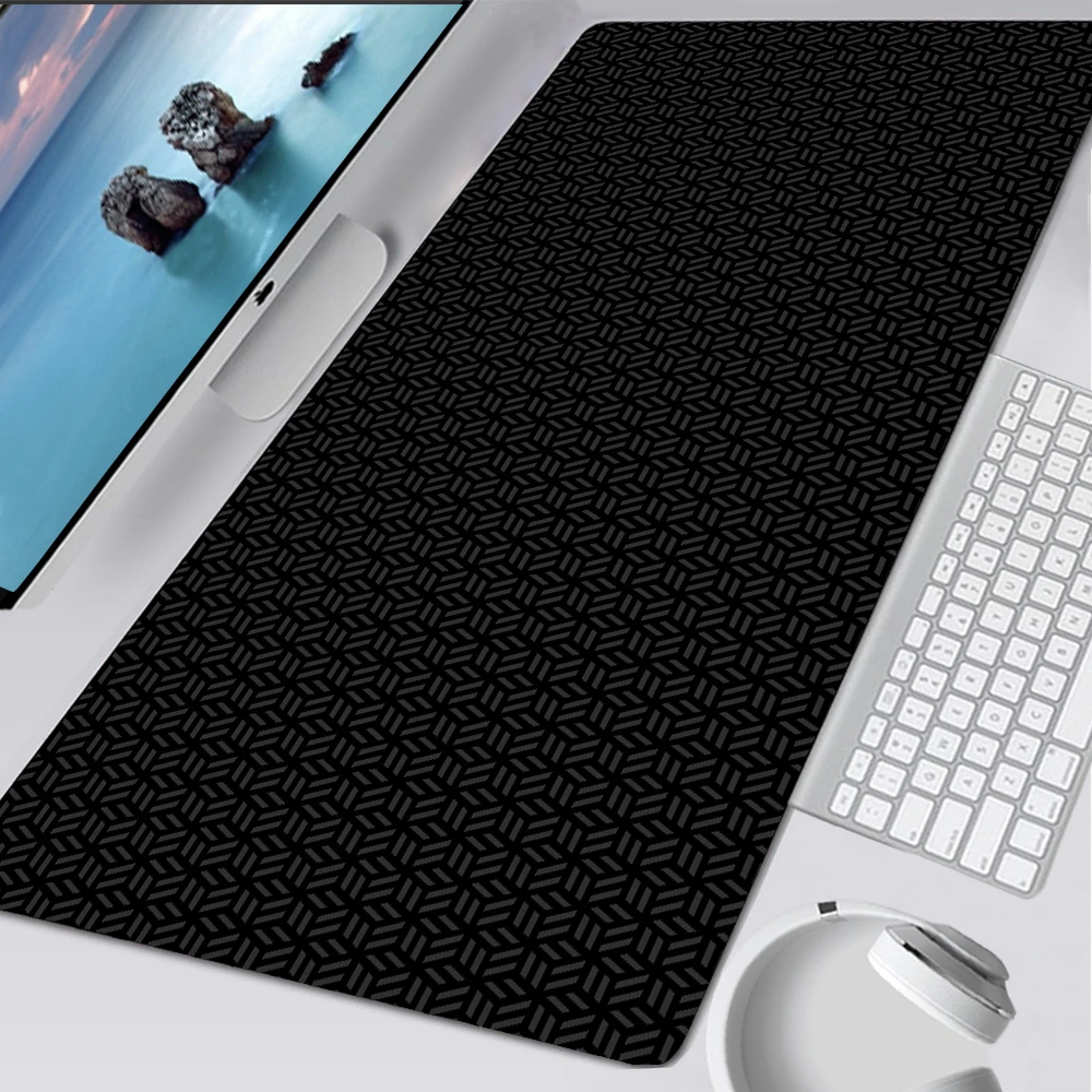 노트북 블랙 마우스 패드, 간단한 육각 데스크 매트,  - Laptop Accessories For Protection 리뷰 및 가격