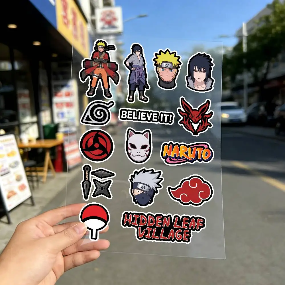 나루토 애니메이션 우치하 이타치 스티커 모토 스티커 자 - Laptop Accessories Price 리뷰 및 가격