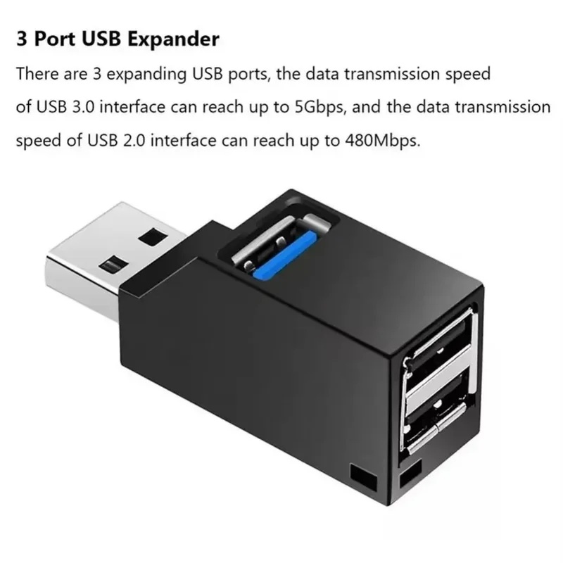 USB 3.0 2.0 회전식 3 포트 허브 분배기, P - Laptop Accessories Price 리뷰 및 가격