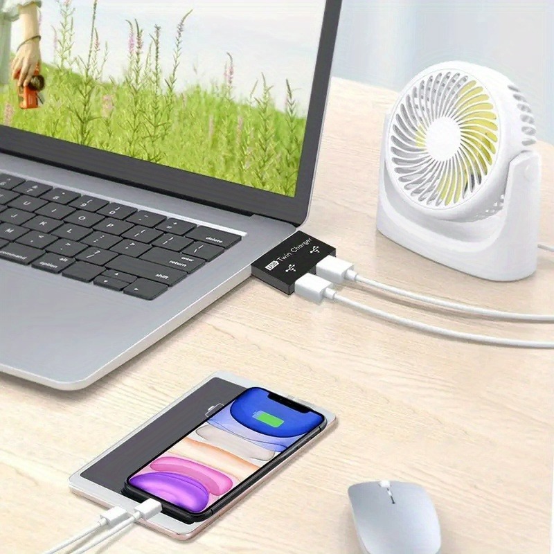 USB 허브 어댑터 컨버터, USB 2.0 분배기, 1 - Laptop Accessories Price 리뷰 및 가격