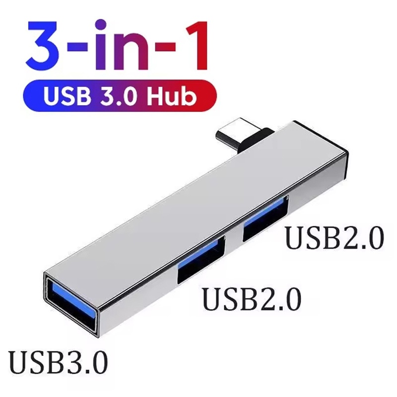 3 in 1 USB 3.0 허브 3포트 멀티 타입 C  - Laptop Accessories Price 리뷰 및 가격