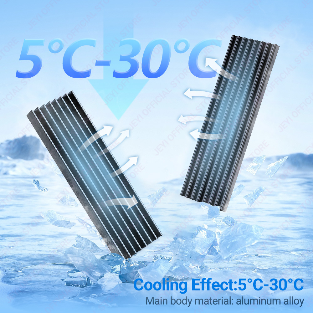 JEYI M.2 SSD 방열판 알루미늄 쿨러 열 패드가 - Laptop Accessories Cooling Pad 리뷰 및 가격