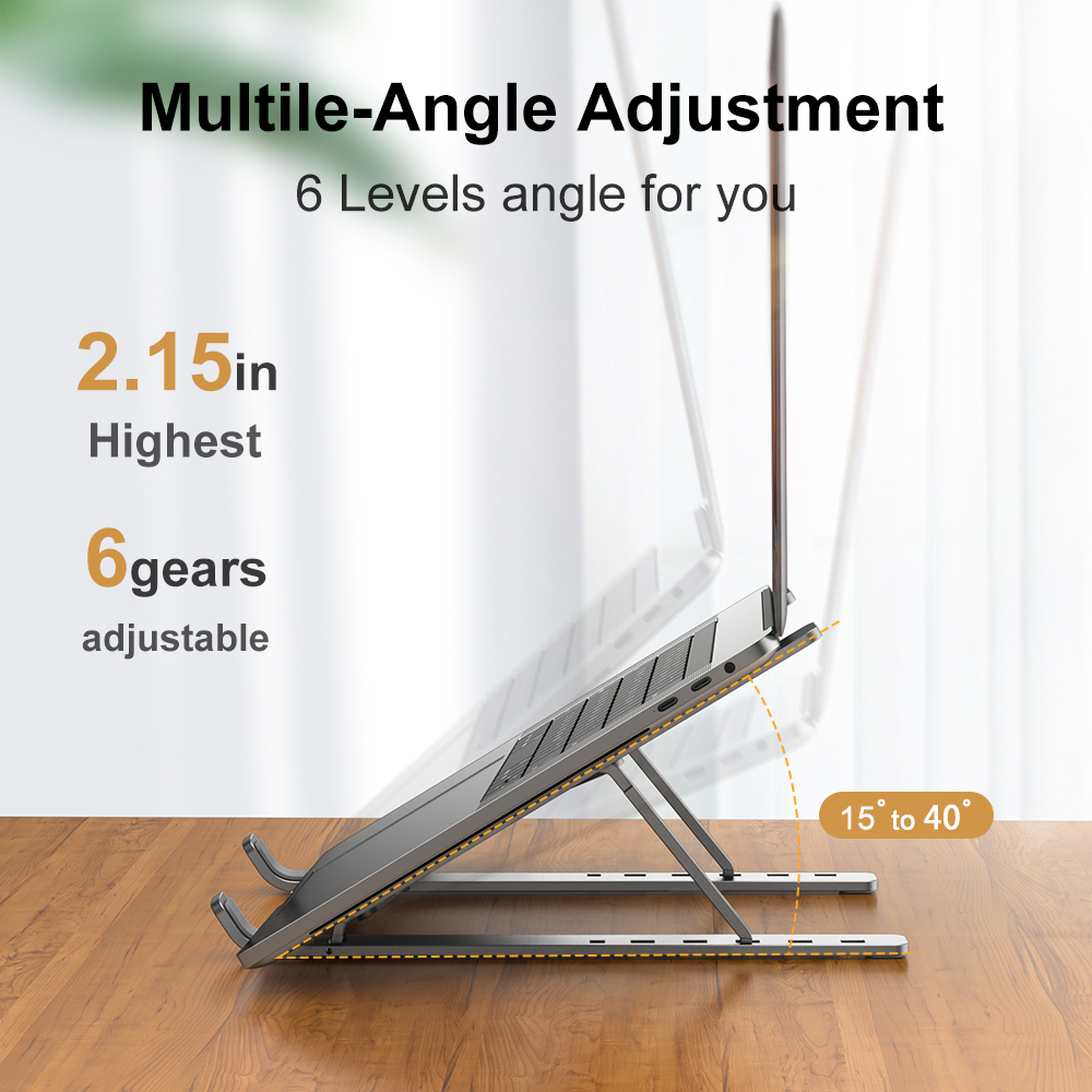 조정 가능한 노트북 홀더 알루미늄 합금 노트북 스탠드  - Laptop Accessories Price 리뷰 및 가격