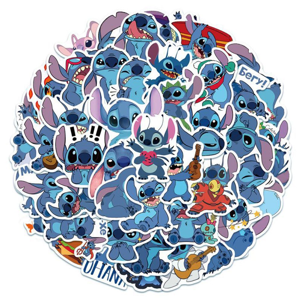 10/30/50/100pcs 디즈니 귀여운 만화 릴로  - Laptop Accessories Kids 리뷰 및 가격