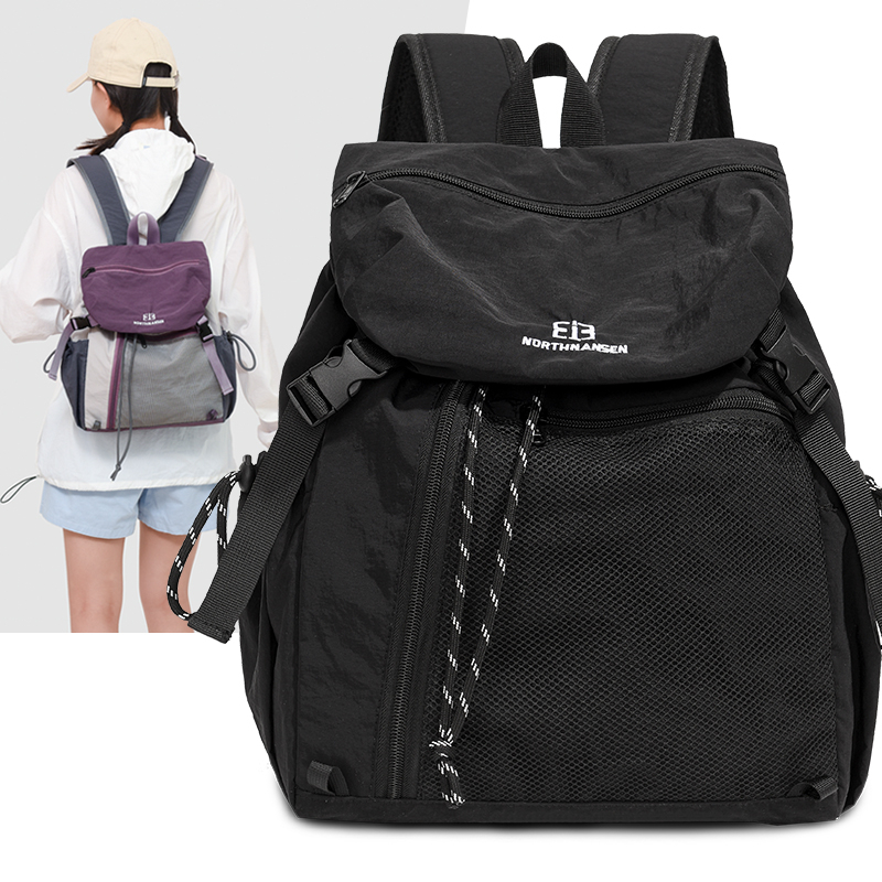 패션 통근 배낭 여성 방수 나일론 데이 팟 여성 대용량 - Laptop Accessories Girls 리뷰 및 가격