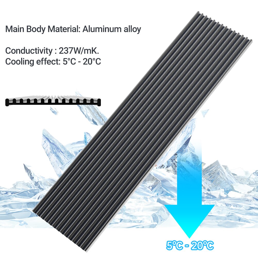 JEYI M.2 SSD 방열판, 알루미늄 NVMe 라디 - Laptop Accessories Cooling Pad 리뷰 및 가격