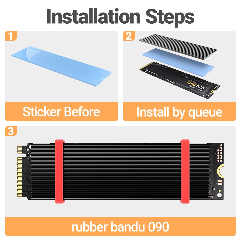 JEYI M.2 SSD 방열판, 알루미늄 NVMe 라디 - Laptop Accessories Cooling Pad 리뷰 및 가격