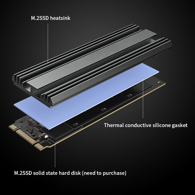 TEUCER M2 2280 솔리드 스테이트 하드 디스크 - Laptop Accessories Cooling Pad 리뷰 및 가격