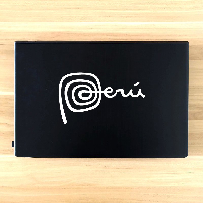 페루 로고 비닐 아트 스티커 페루어 표시 데칼 자동차  - Laptop Accessories Logo 리뷰 및 가격