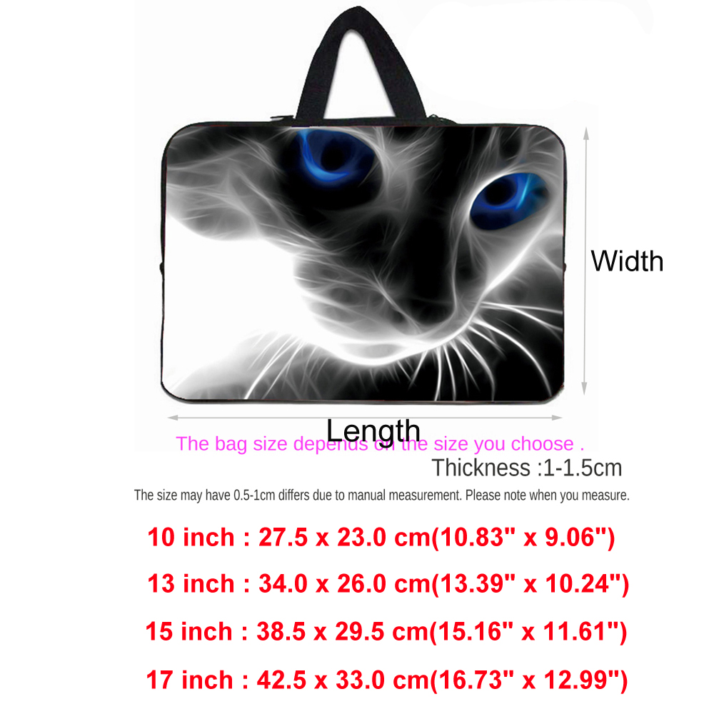 노트북 가방 네오프렌 케이스 미니 PC 10-17인치  - Laptop Sleeve Neoprene 리뷰 및 가격