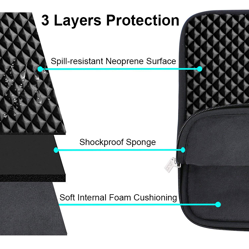 블랙 노트북 가방 11 12 14 15 Macbook  - Laptop Sleeve Neoprene 리뷰 및 가격