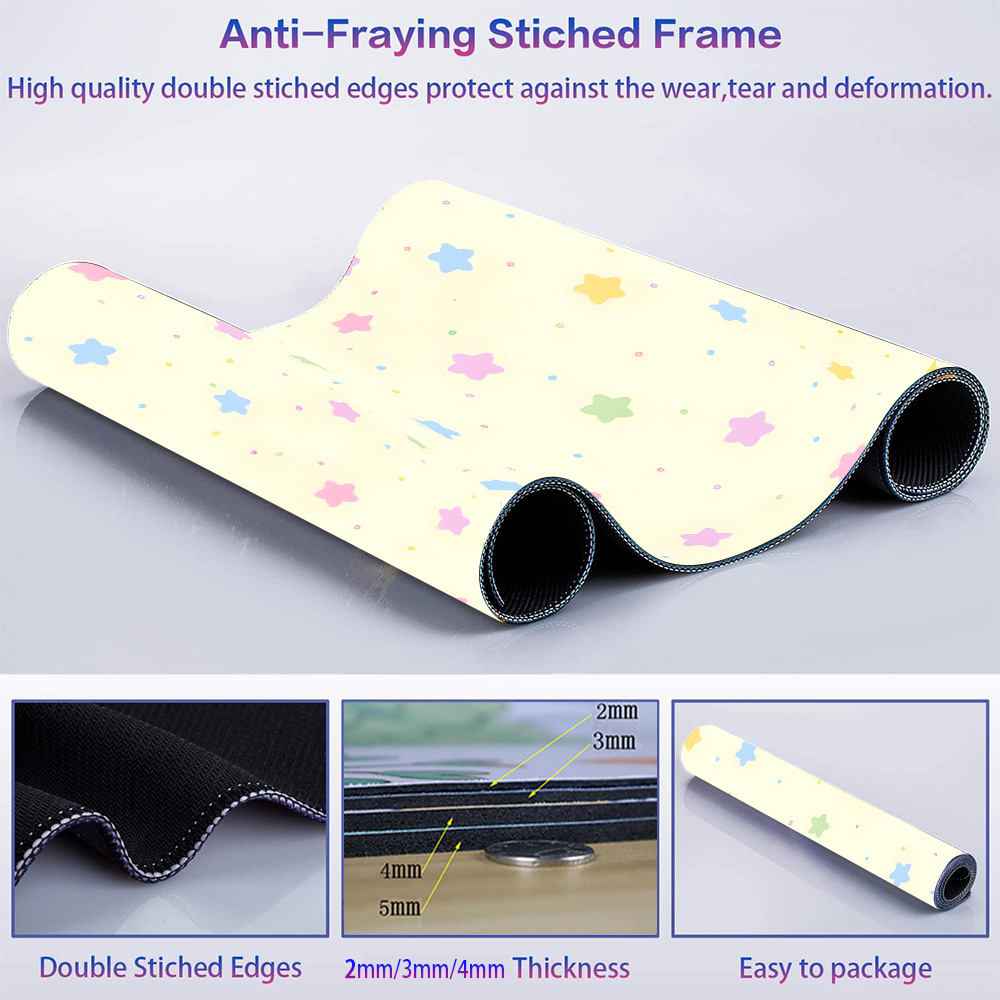 노트북 사무실 마우스 패드, 노란색 애니메이션 마우스  - Laptop Accessories For Protection 리뷰 및 가격