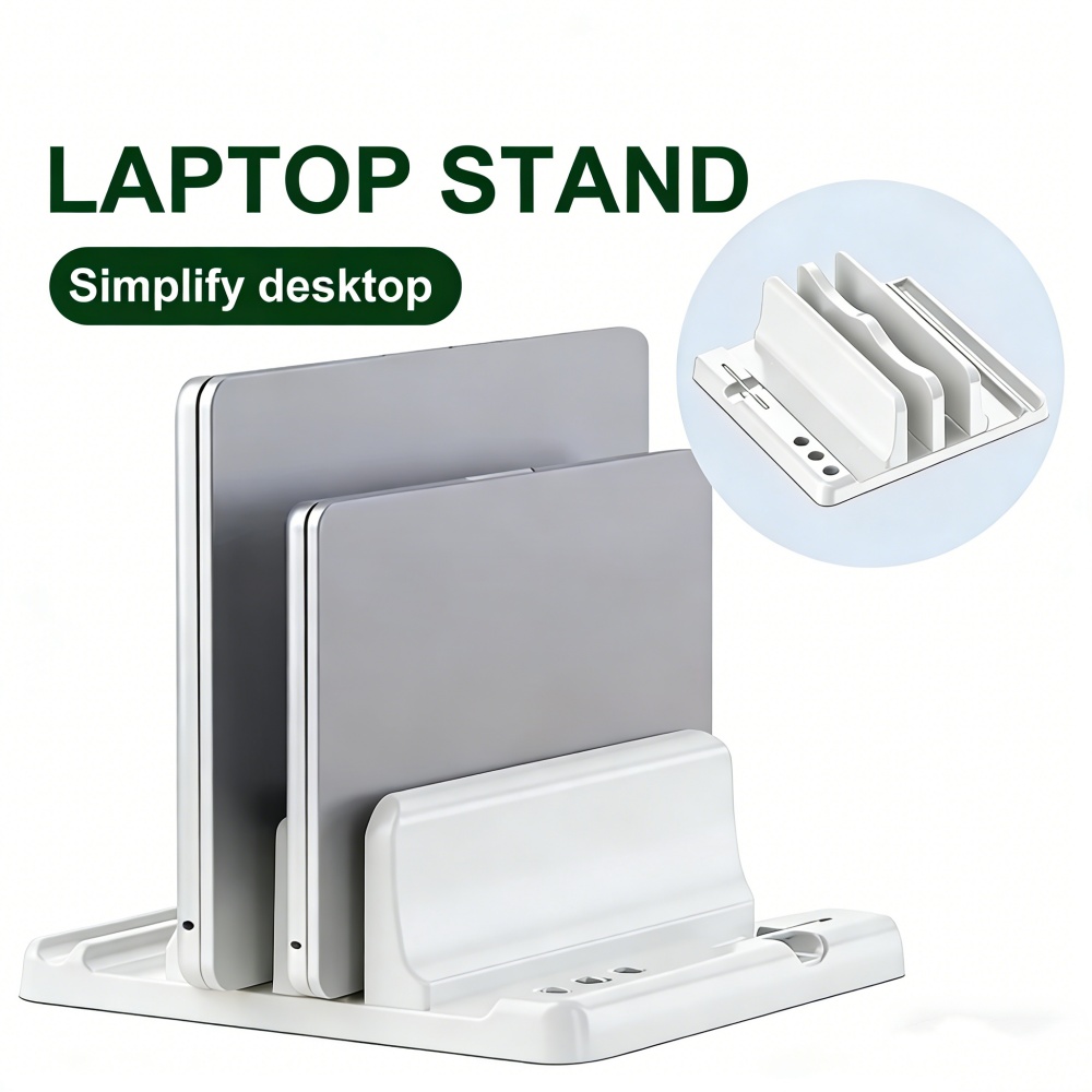 조정 가능한 수직형 노트북 스탠드, 폭 조절 가능 노트 - Laptop Accessories Price 리뷰 및 가격