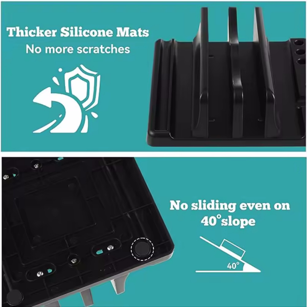 조정 가능한 수직형 노트북 스탠드, 폭 조절 가능 노트 - Laptop Accessories Price 리뷰 및 가격