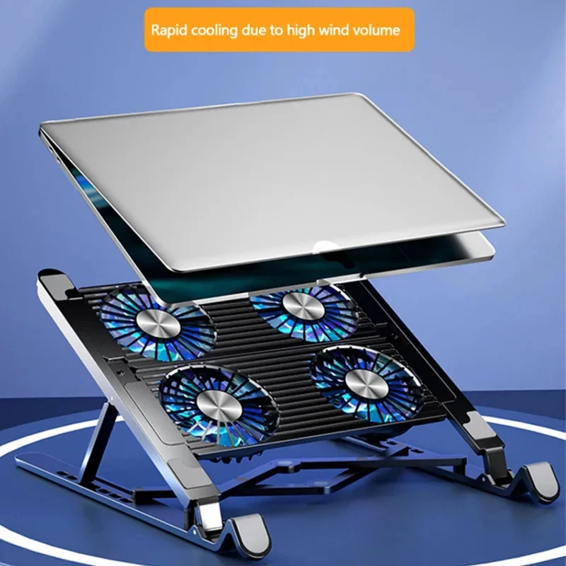 새로운 노트북 쿨러 베이스 스탠드 접이식 노트북 쿨링  - Laptop Accessories Cooling Pad 리뷰 및 가격