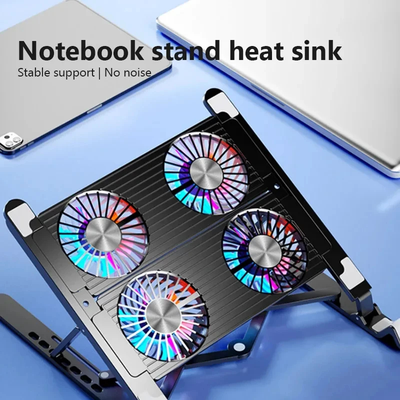 새로운 노트북 쿨러 베이스 스탠드 접이식 노트북 쿨링  - Laptop Accessories Cooling Pad 리뷰 및 가격