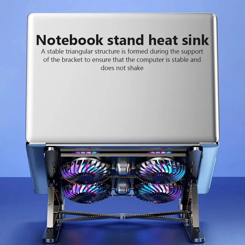 새로운 노트북 쿨러 베이스 스탠드 접이식 노트북 쿨링  - Laptop Accessories Cooling Pad 리뷰 및 가격