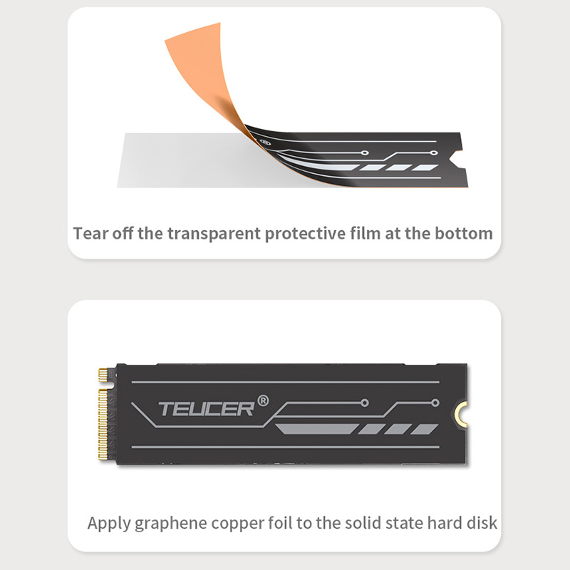 TEUCER SSD 방열판 듀얼 레이어 그래핀 및 구리 - Laptop Accessories Cooling Pad 리뷰 및 가격