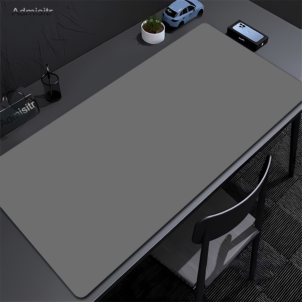 대형 블랙 마우스 패드, 단색 게이밍 매트, 데스크탑  - Laptop Accessories For Protection 리뷰 및 가격