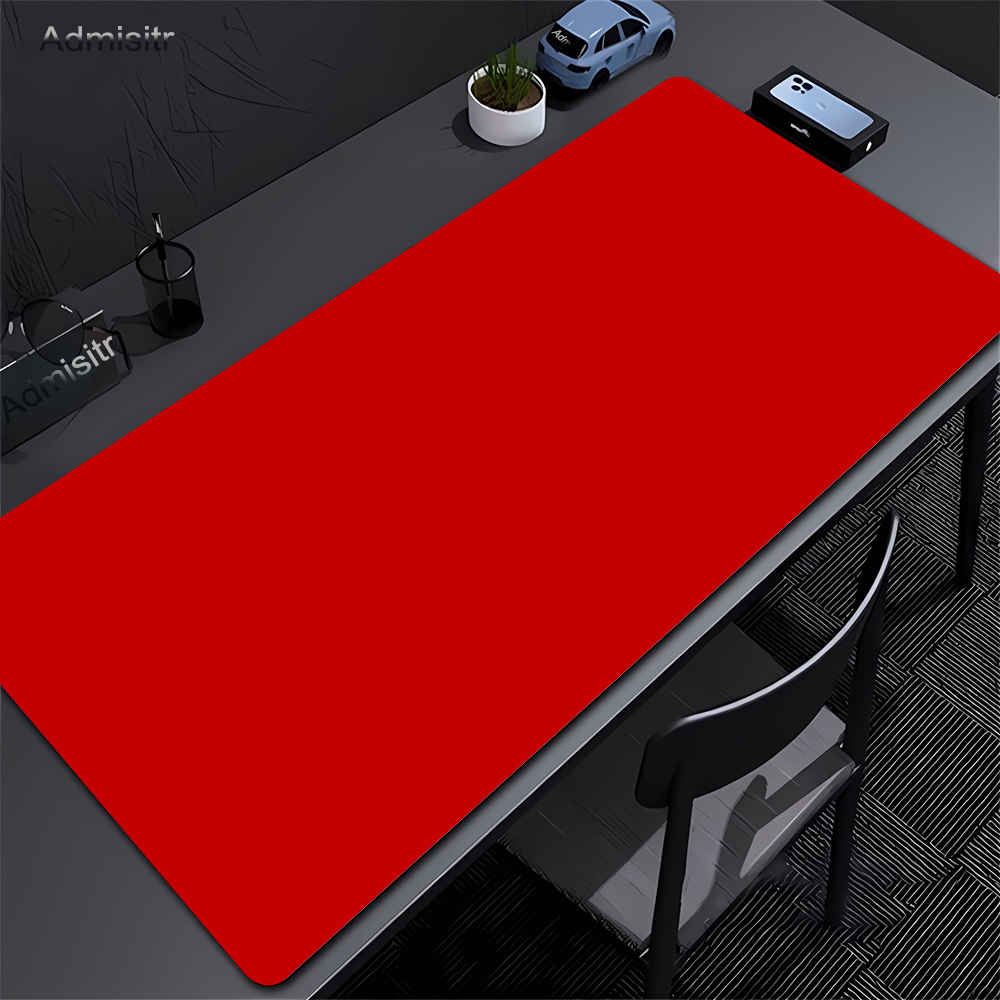대형 블랙 마우스 패드, 단색 게이밍 매트, 데스크탑  - Laptop Accessories For Protection 리뷰 및 가격