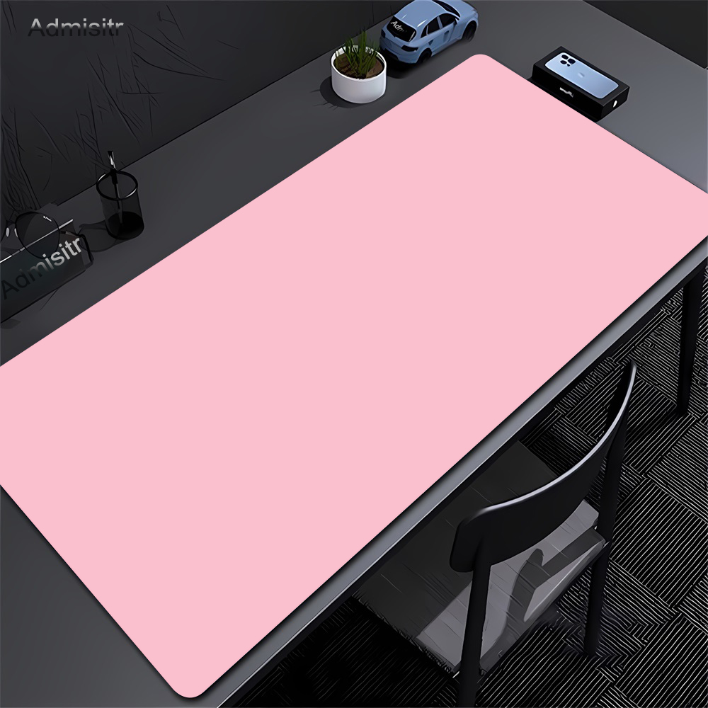 대형 블랙 마우스 패드, 단색 게이밍 매트, 데스크탑  - Laptop Accessories For Protection 리뷰 및 가격