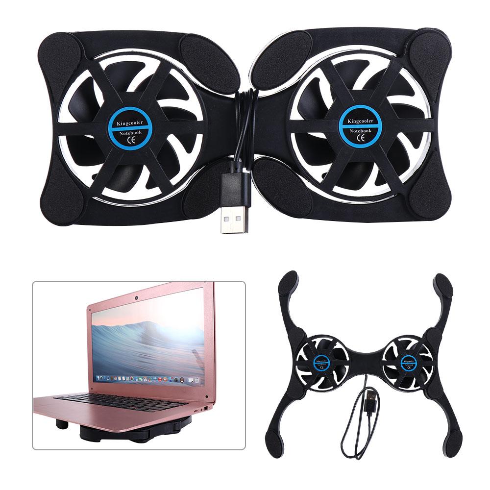 PC용 액세서리 USB 포트 노트북 쿨러 더블 팬 US - Laptop Accessories Cooling Pad 리뷰 및 가격